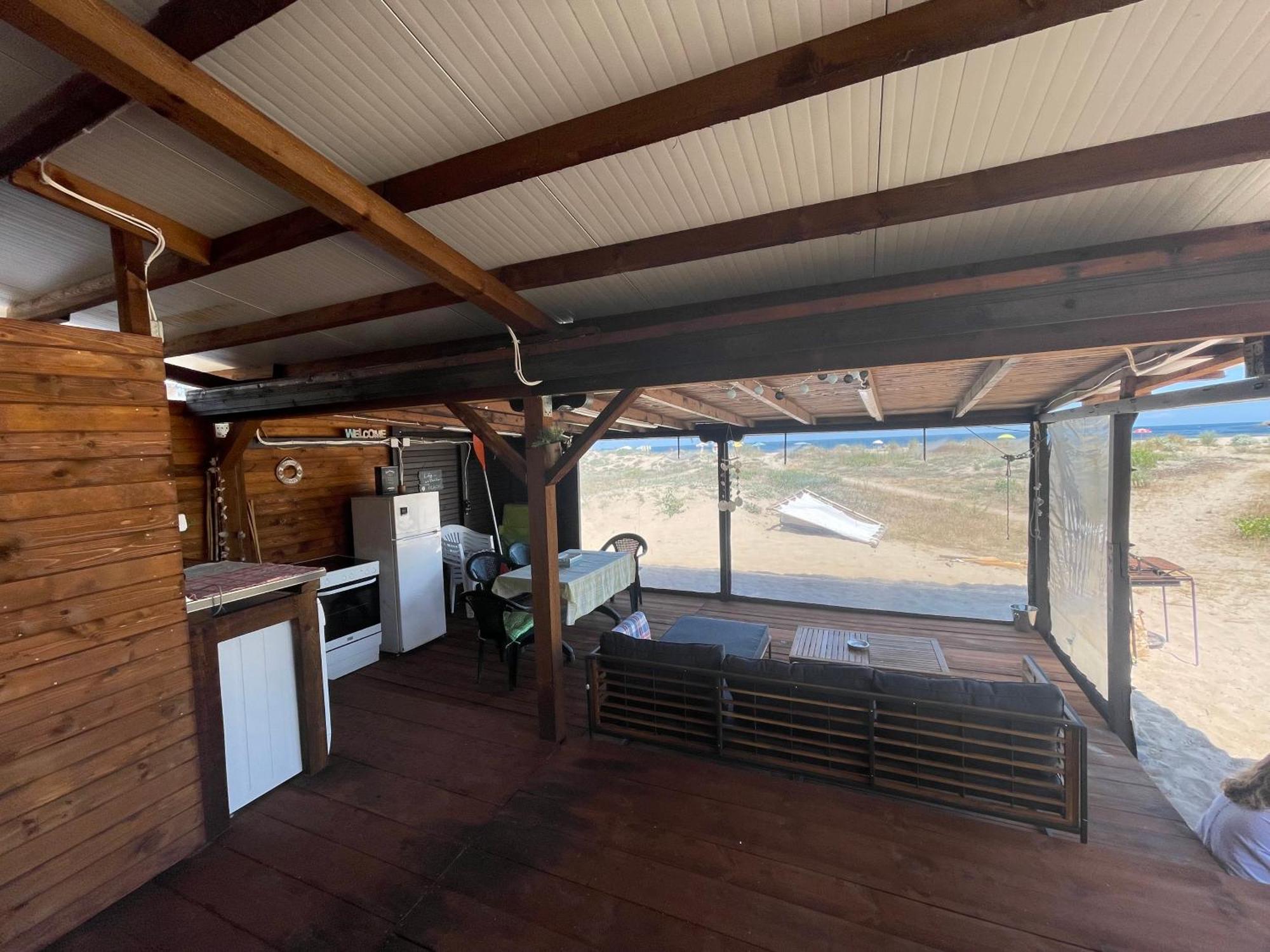 Sea Caravan On The Beach Kiten  Exterior photo